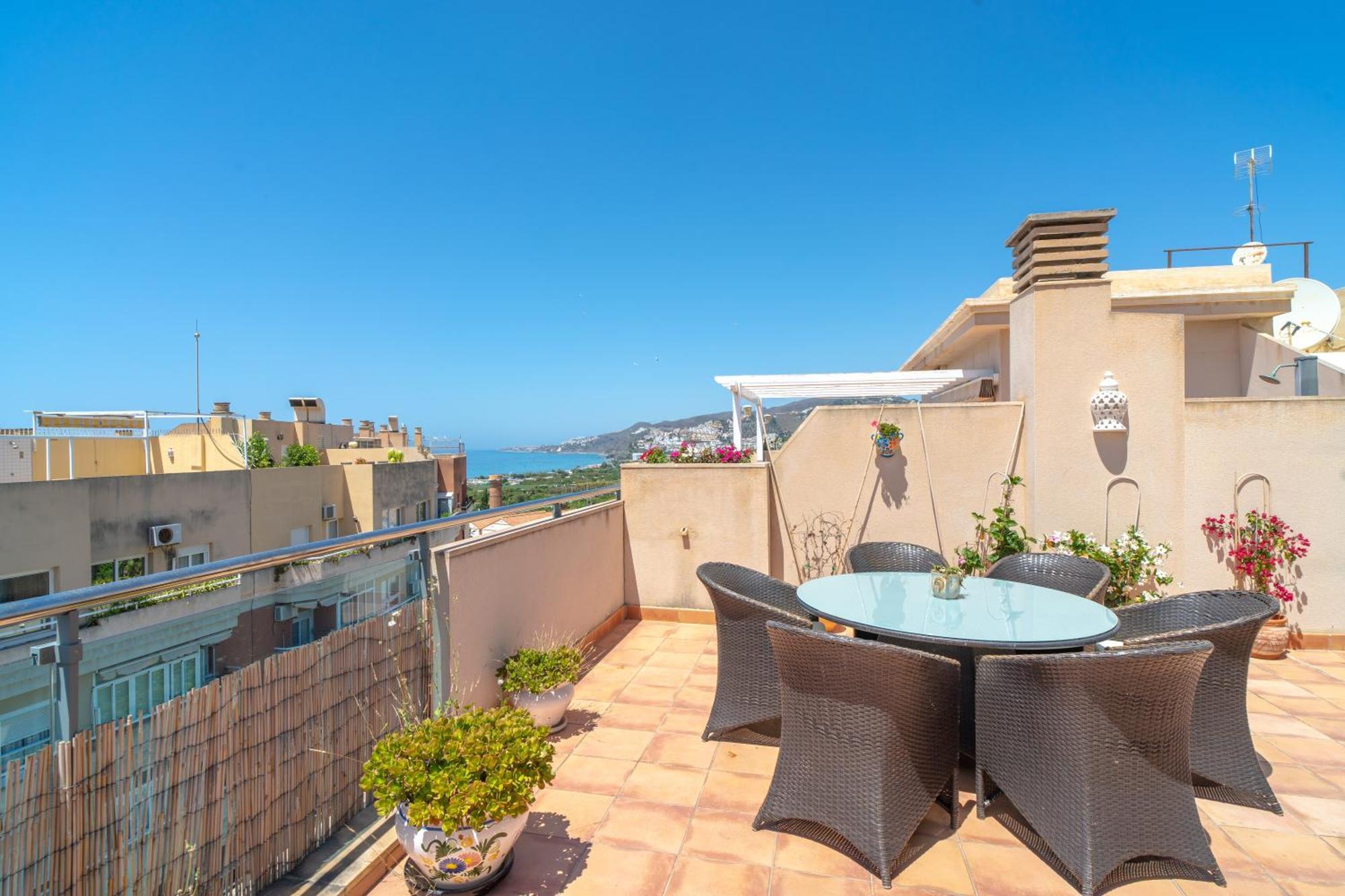 Апартаменты Penthouse Mirador 5B Casasol Нерха Экстерьер фото