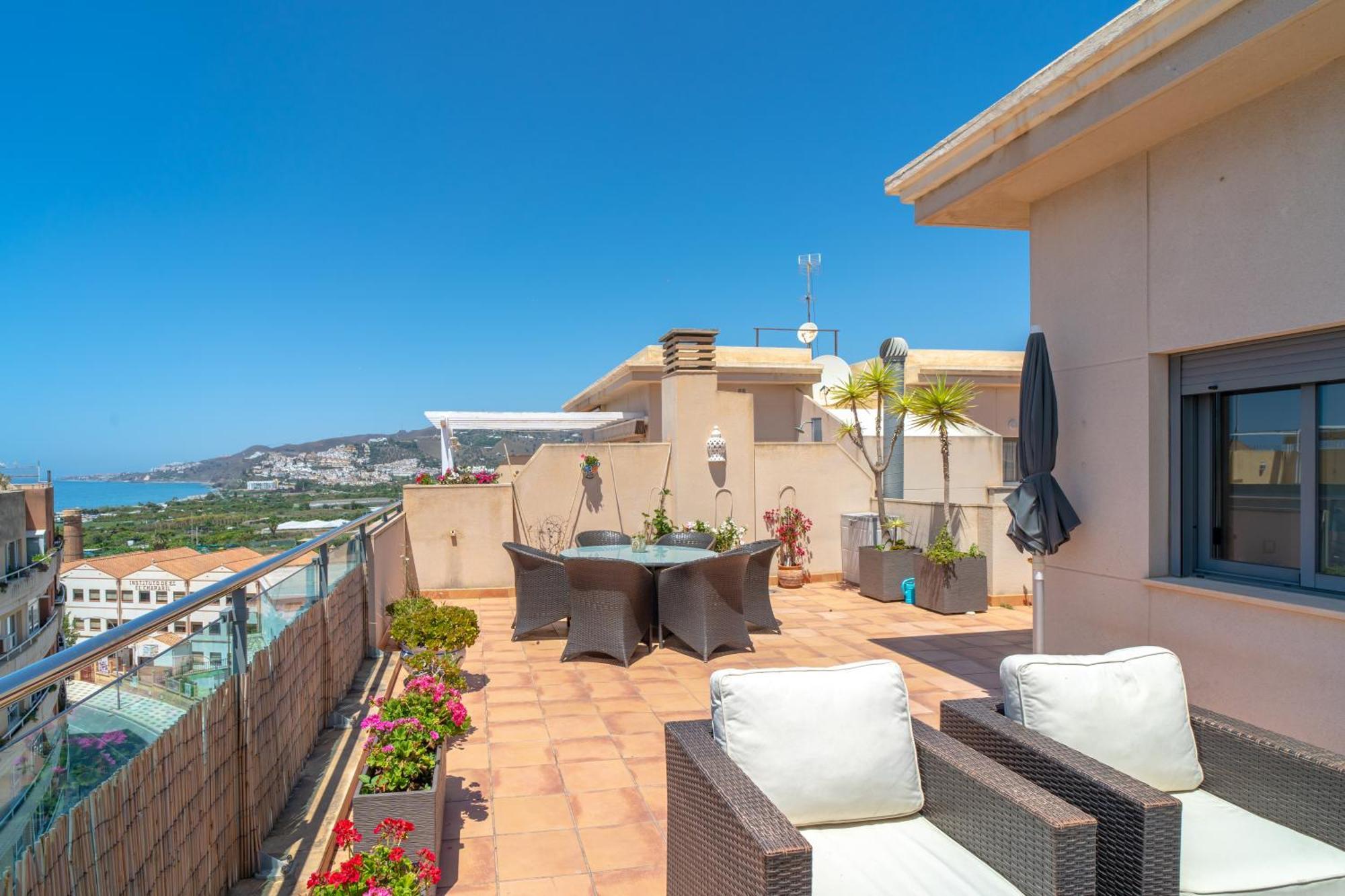 Апартаменты Penthouse Mirador 5B Casasol Нерха Экстерьер фото